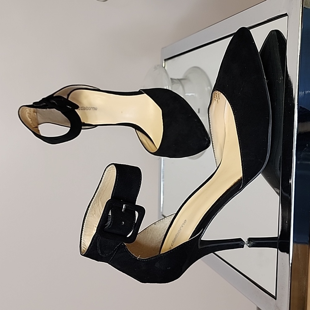 Ankle Straps Heels - Black